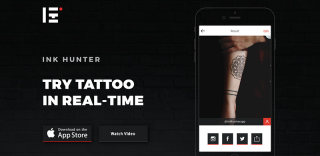 AR技术帮你无痛纹身:可随时换款的纹身APP!