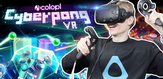 VR电竞？《Cyberpong VR》首创VR游戏电子竞技