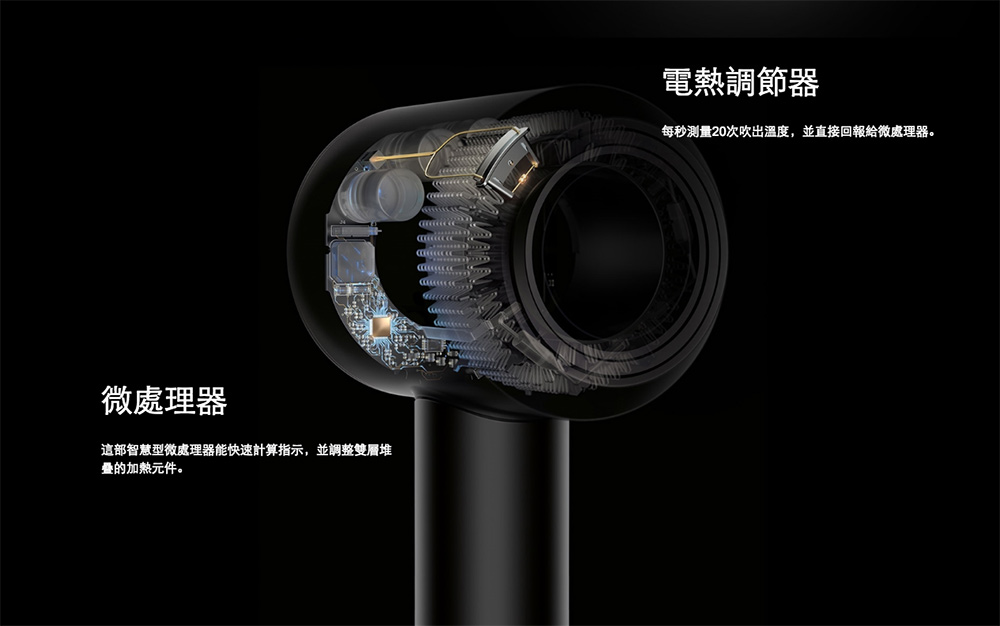 Dyson Supersonic吹风机智能温控器