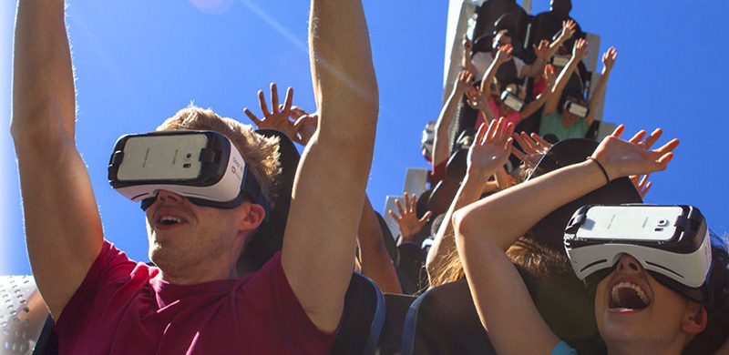 这酸爽！三星Galaxy VR娱乐公园:比游乐园更刺激！