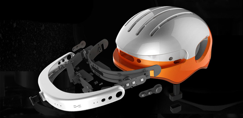 Airwheel智能头盔，让你秒变“骑视”