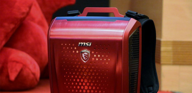 MSI微星VR专用背包式PC隆重登场！