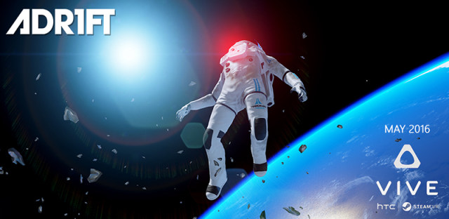太空探索游戏ADR1FT将登HTC Vive