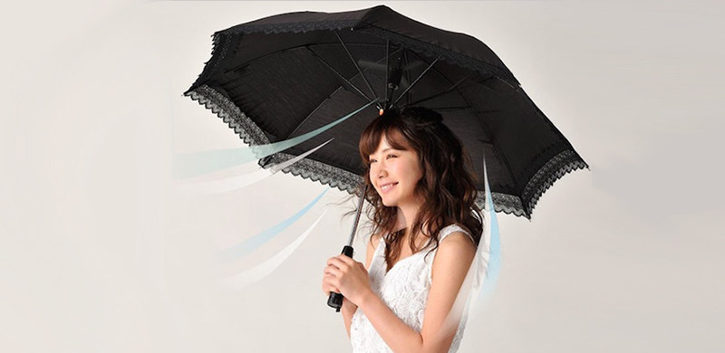 炎炎夏日，Fan Shade风扇遮阳伞为你的出行保驾护航