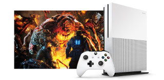 微软Xbox one S曝光,更薄更强大支持4K!