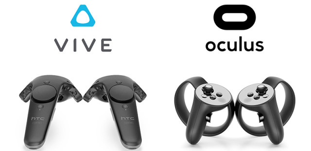 VR巨头之争：HTC Vive兼容Oculus Touch手柄