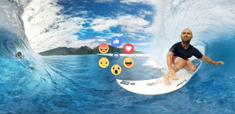 Facebook VR视频表情