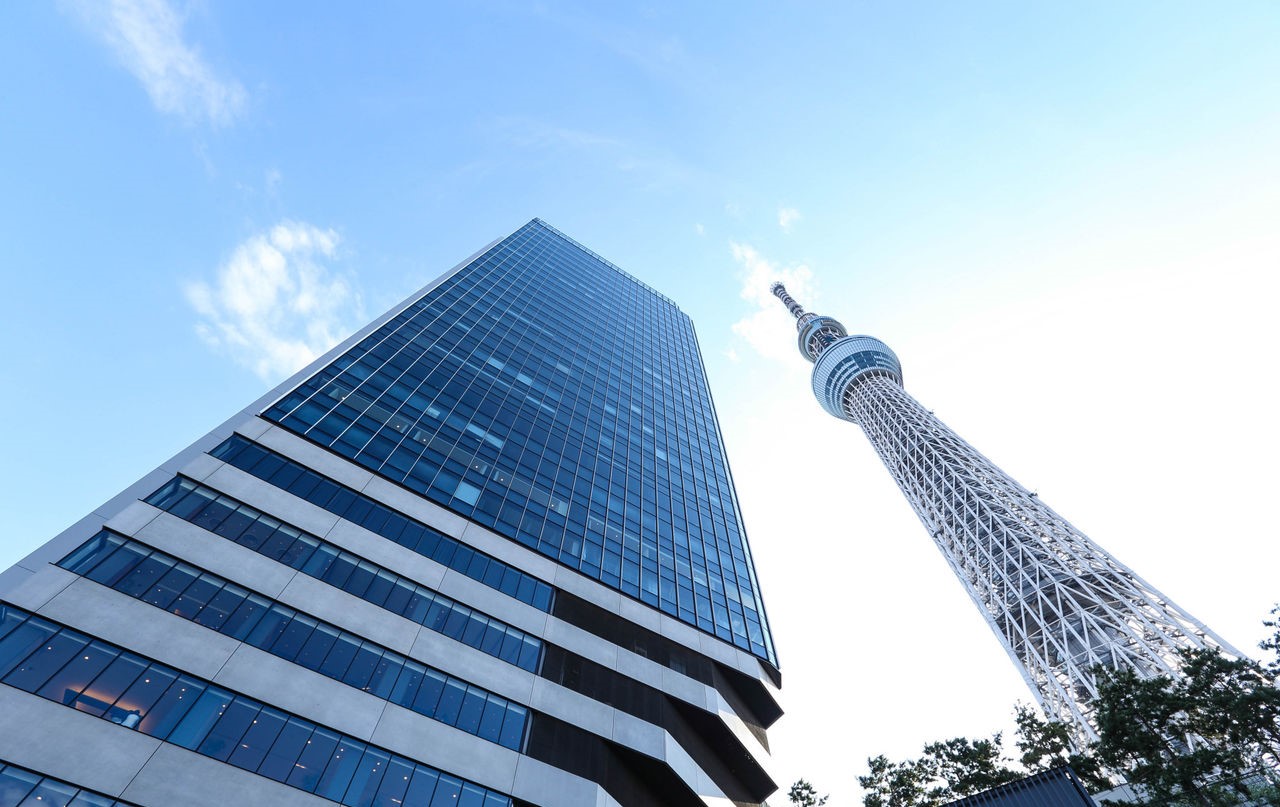 世界第二高建筑-东京天空树