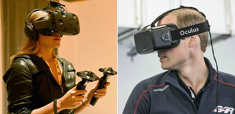 HTC Vive与Oculus Rift