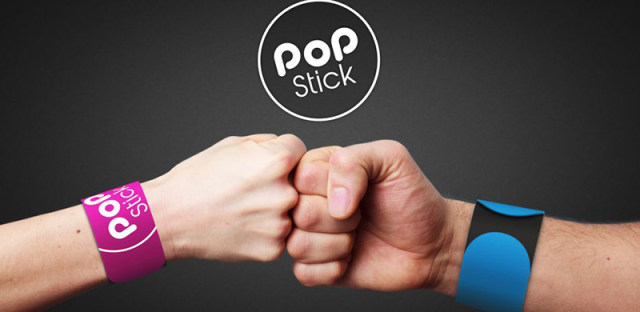 Pop Stick可穿戴自拍杆：可以戴在手上的自拍杆，real方便!
