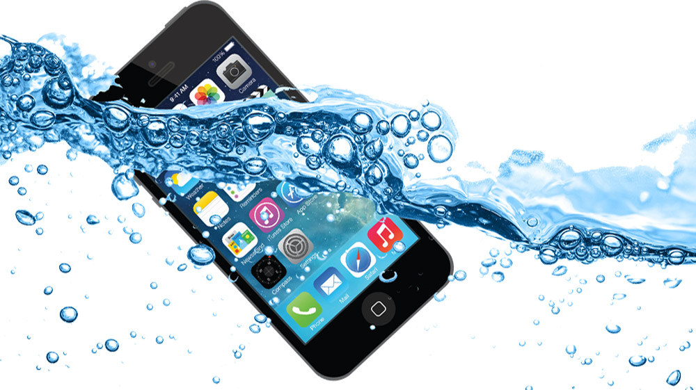 苹果手机不小心掉水里了
