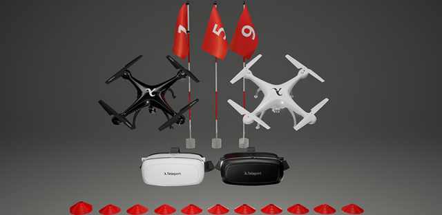 Drone Racing Kits：用无人机与VR打造的竞速大赛！