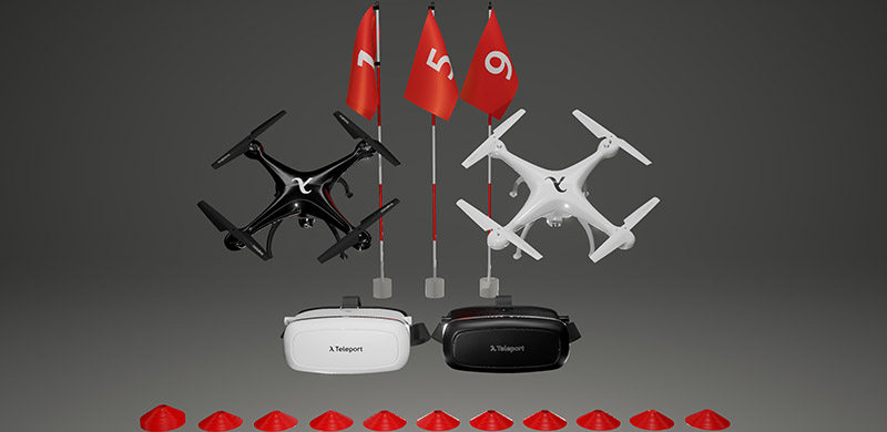 Drone Racing Kits：用无人机与VR打造的竞速大赛！