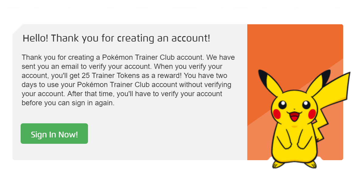 Pokemon Trainer Club账号