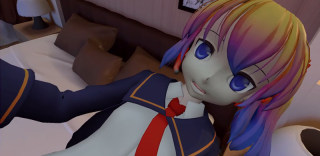 日本小伙发现VR新玩法-用VR公主抱萌妹,interesting!