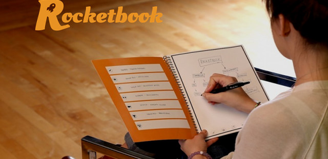 Rocketbook Wave笔记本：不仅可以隔空保存笔记到云端，还永远都写不完