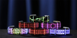 Gemio智能手环:光效堪比雷蛇,让你成为夜晚中最闪耀的人