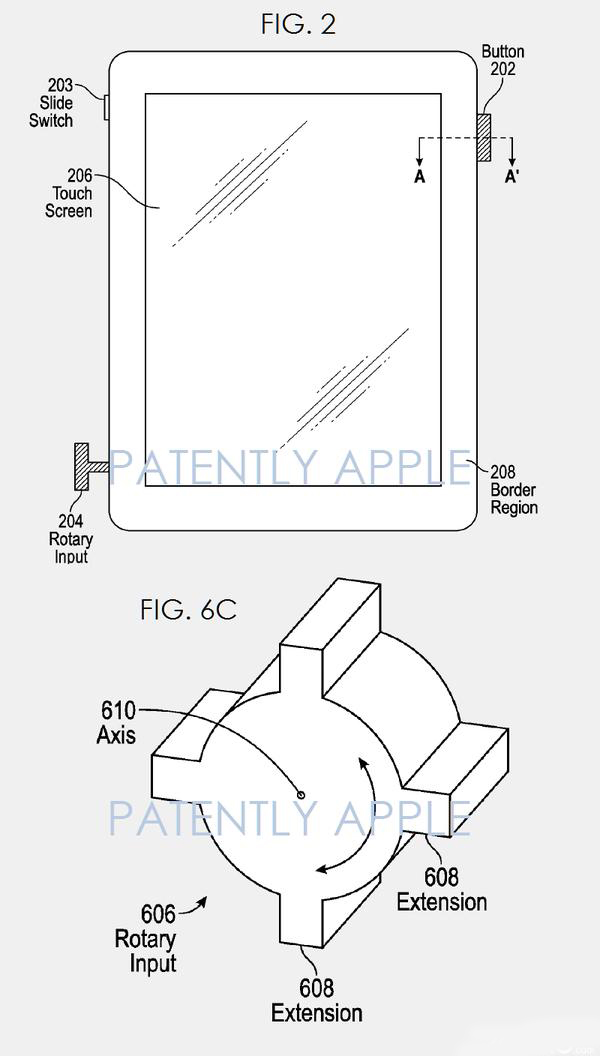 苹果iPad新专利