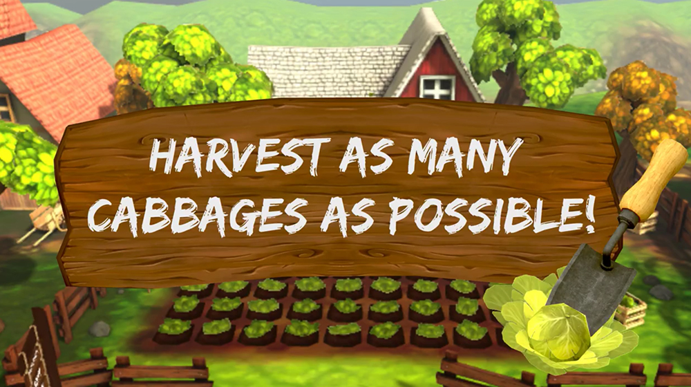 Gear VR新游戏Cabbage Harvest
