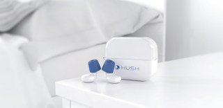 怎么睡眠好?HUSH隔音降噪耳塞让你远离喧嚣,一觉睡到天亮
