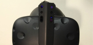 为HTC Vive装上眼睛!Intel展示视觉深度传感系统