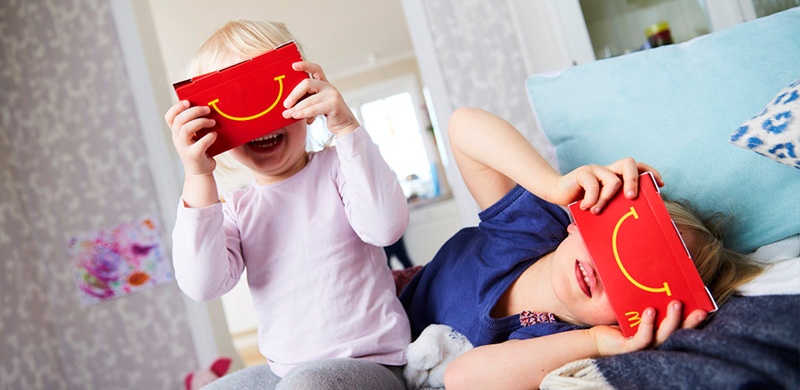 麦当劳VR眼镜