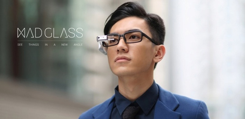 谷歌眼镜夭折了也不用慌，戴上MAD Glass让你的眼镜立马变智能眼镜