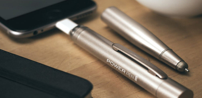 Power Pen充电笔：一个冒充签字笔的充电宝