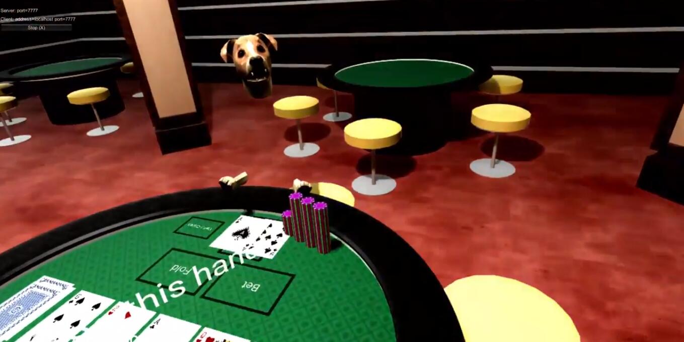 虚拟扑克狗