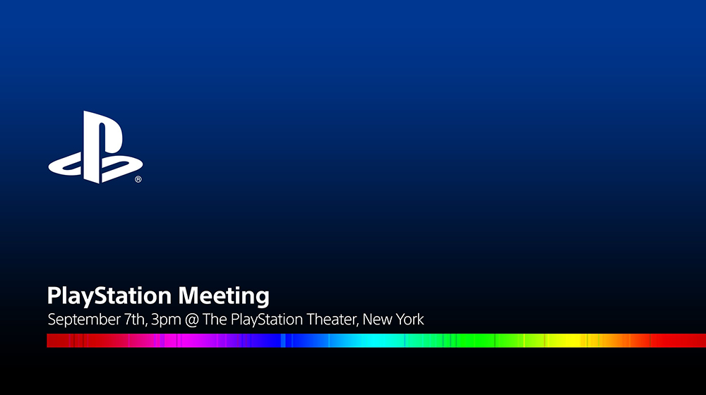 索尼PlayStation会议将会在9月7日举行