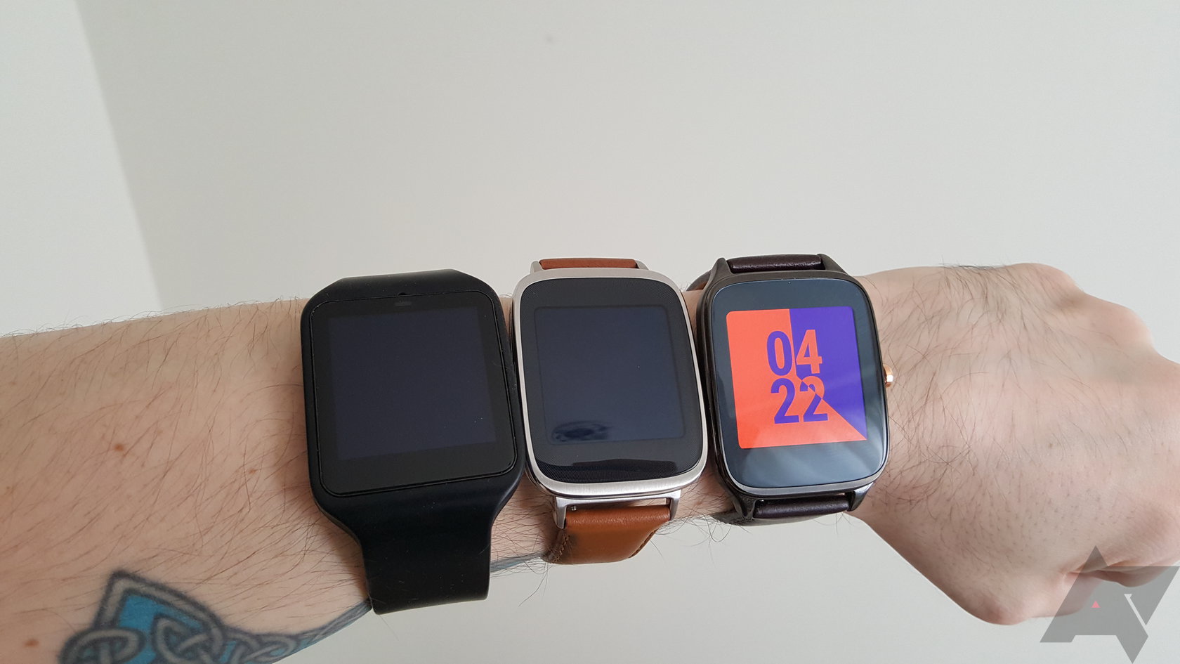 索尼smartwatch3和华硕ZenWatch 2
