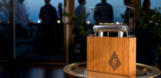 火焰蓝牙音箱Fireside Audiobox 火焰随激情音乐跳动!
