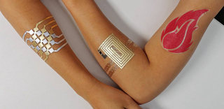 智能纹身DuoSkin “活好不粘人”的智能设备!