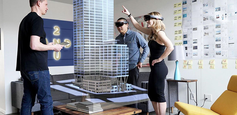 实用派黑科技：用HoloLens来搬砖盖大楼
