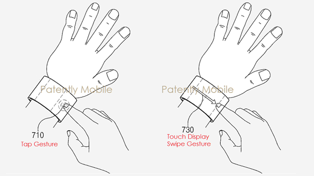 三星智能手镯专利曝光，将采用曲面屏