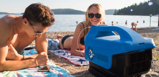 Zero Breeze便携空调:把夏日清凉随时带在身边!