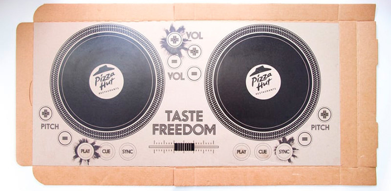 化身DJ嗨起来！必胜客推出智能DJ披萨盒