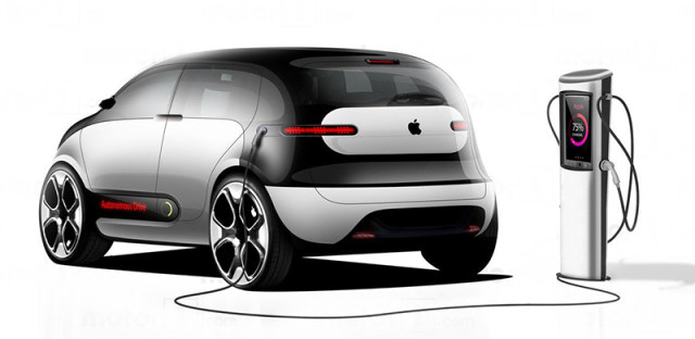 苹果要和特斯拉电动车扛上了！苹果汽车将会着重研发无人驾驶技术