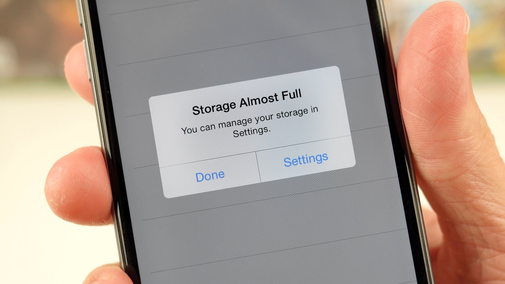16GB iPhone用户经常会出现储存空间不足