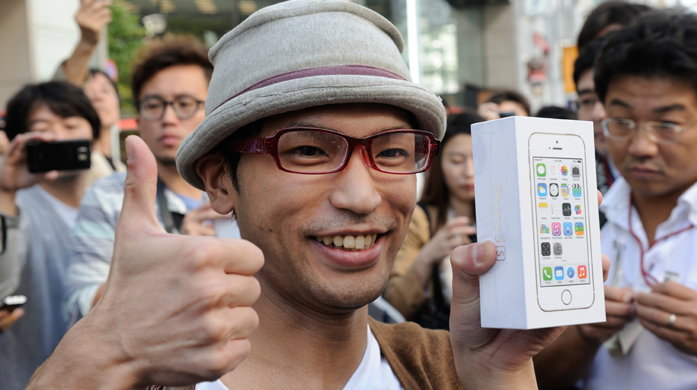 日本是iPhone第三大消费者市场