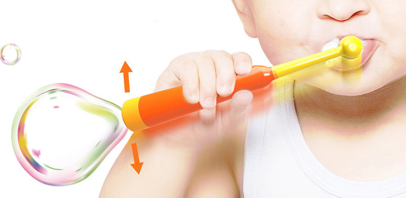 Bubble Toothbrush泡泡牙刷：让熊孩子学会正确的刷牙方法！