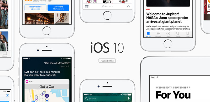 无需久候，iOS10正式版将于中国时间9月14日推送