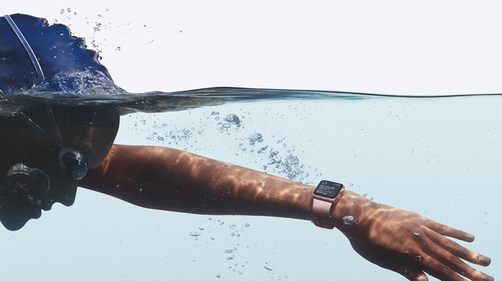 Apple Watch2可在水深50米的地方使用