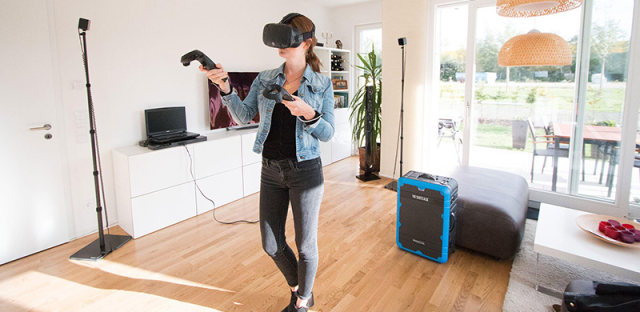 三分钟搭载HTC Vive体验馆，VR行李箱如何做到的？