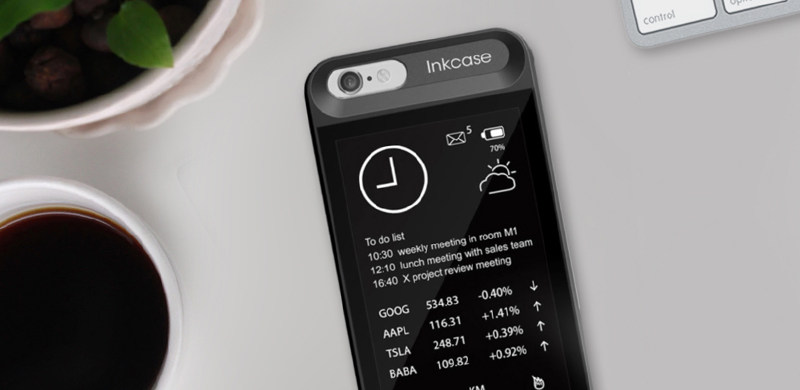InkCase为手机加块电子墨水屏，省电又护眼！
