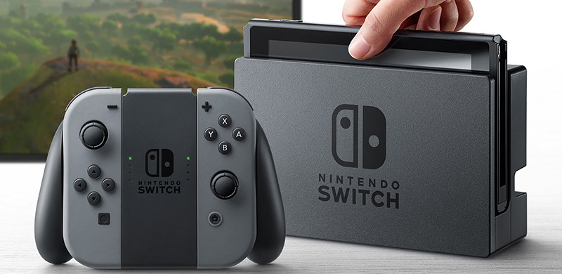 主机掌机二合一！任天堂游戏机Nintendo Switch正式登场
