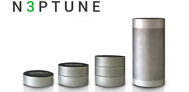 最灵活的N3ptune蓝牙音箱：8个组合起来音效更爆炸