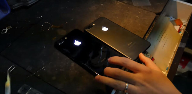 星巴克刚需！拥有发光logo的亮黑色iPhone7“登场”