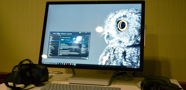 惊艳的Surface Studio，还能让大家在VR中尽情设计