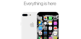 陶瓷白配色与Touch Bar加持,这样的iPhone8你喜欢吗?